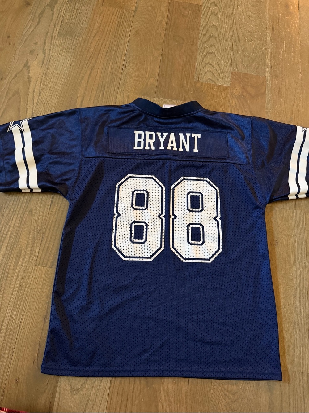 Dallas Cowboys NFL Team Apparel Blue Jersey # 88 Dez Bryant Men's Size L